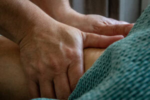 Massage bien être avec relaxation du dos